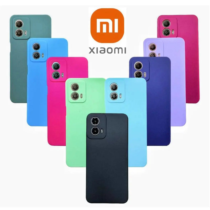 Xaiomi Silicone Velvety Case For Poco X5/X5 PRO/X6/X6 PRO/F5/ F5 PRO/M6 5G/M6 PRO 45/M6 PRO 5G/