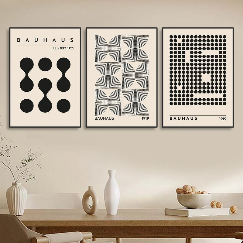 Quadro decorativo Abstract Bauhaus Style