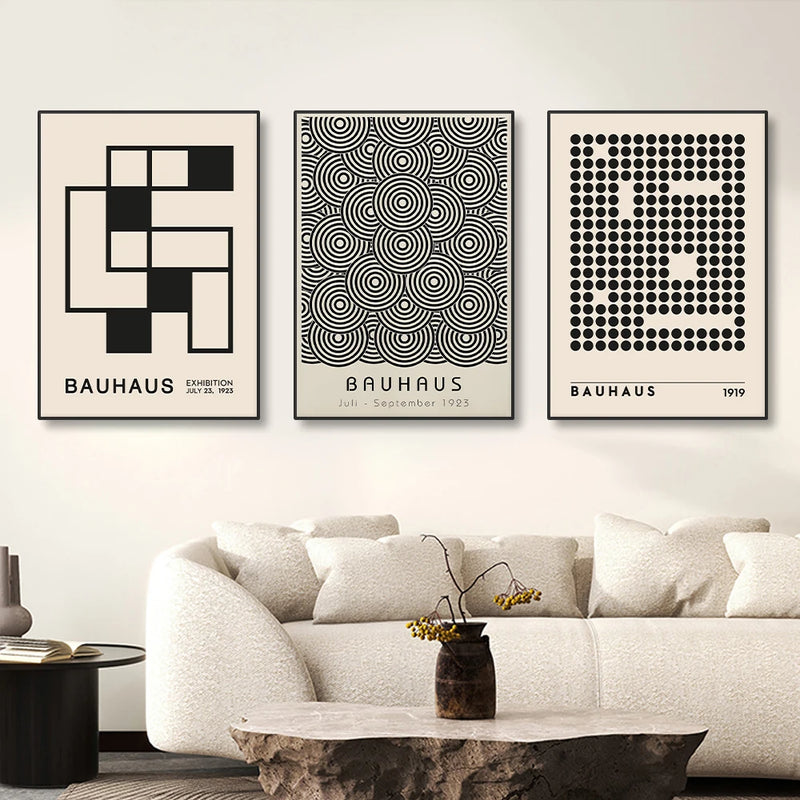 Quadro decorativo Abstract Bauhaus Style