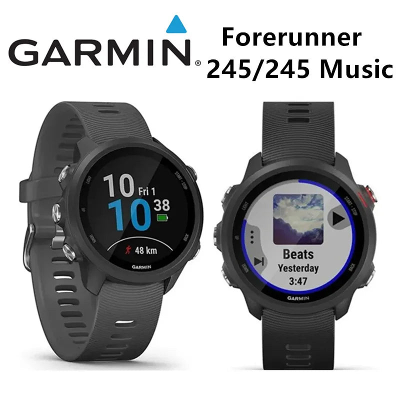 Relógio Garmin Forerunner 245/245 Music Version GPS Intelligent Running