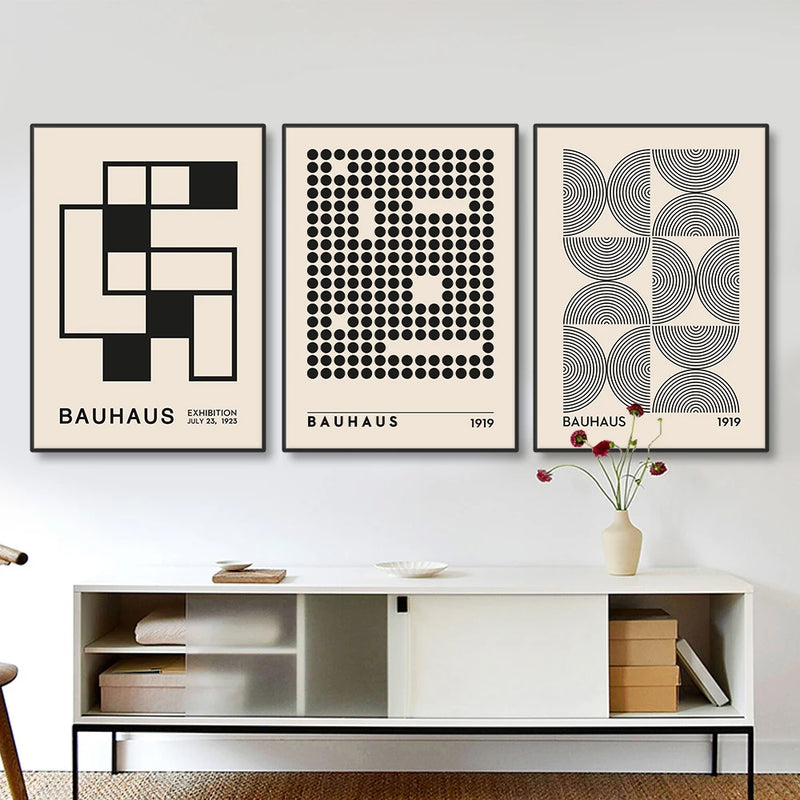 Quadro decorativo Abstract Bauhaus Style