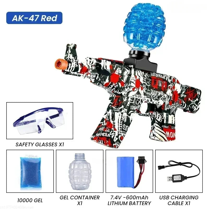 Arma de brinquedo com bolas de Gel