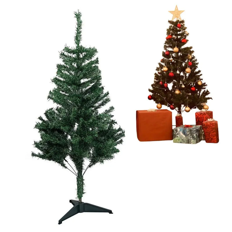 Árvore de Natal 150cm Médio  Base Metal 380 Galhos Luxo